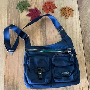 Navy Blue Messenger Bag